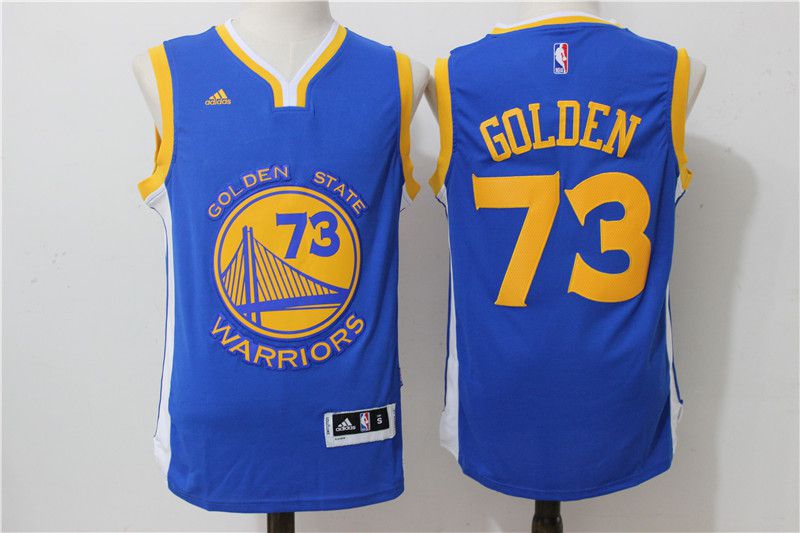 Men Golden State Warriors #73 Golden Blue Adidas NBA Jerseys->philadelphia 76ers->NBA Jersey